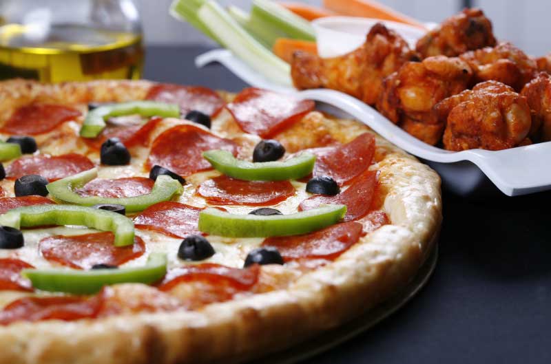 Pizza and Wings Special